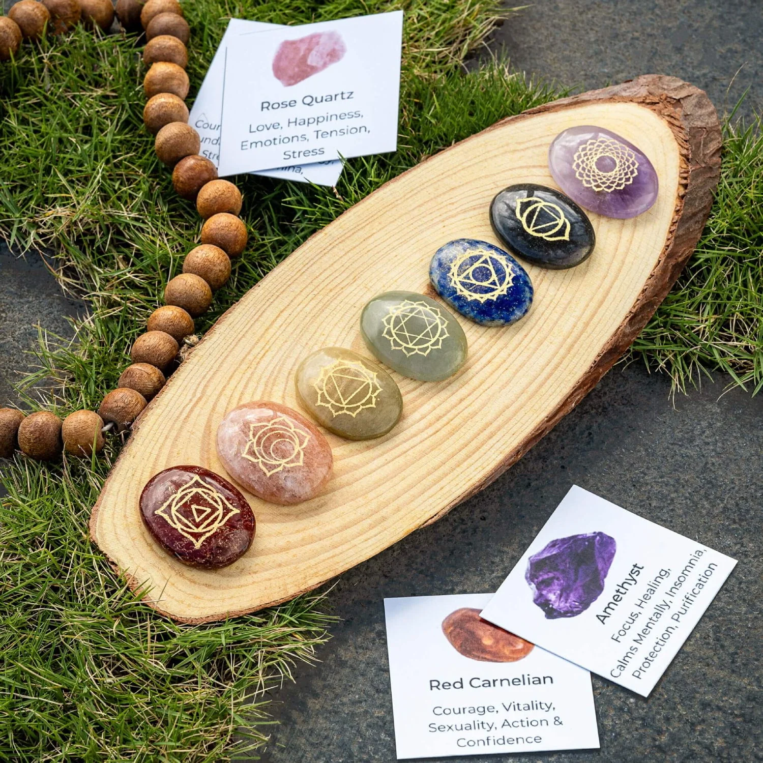 7 Chakra Oval Set